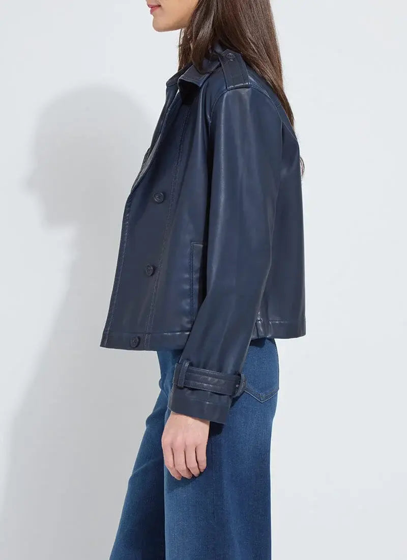 Lysse Evonne Oversized Cropped Trench Coat