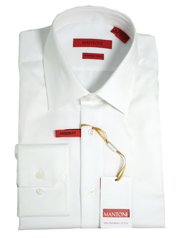 Mantoni - Modern Fit Dress Shirt