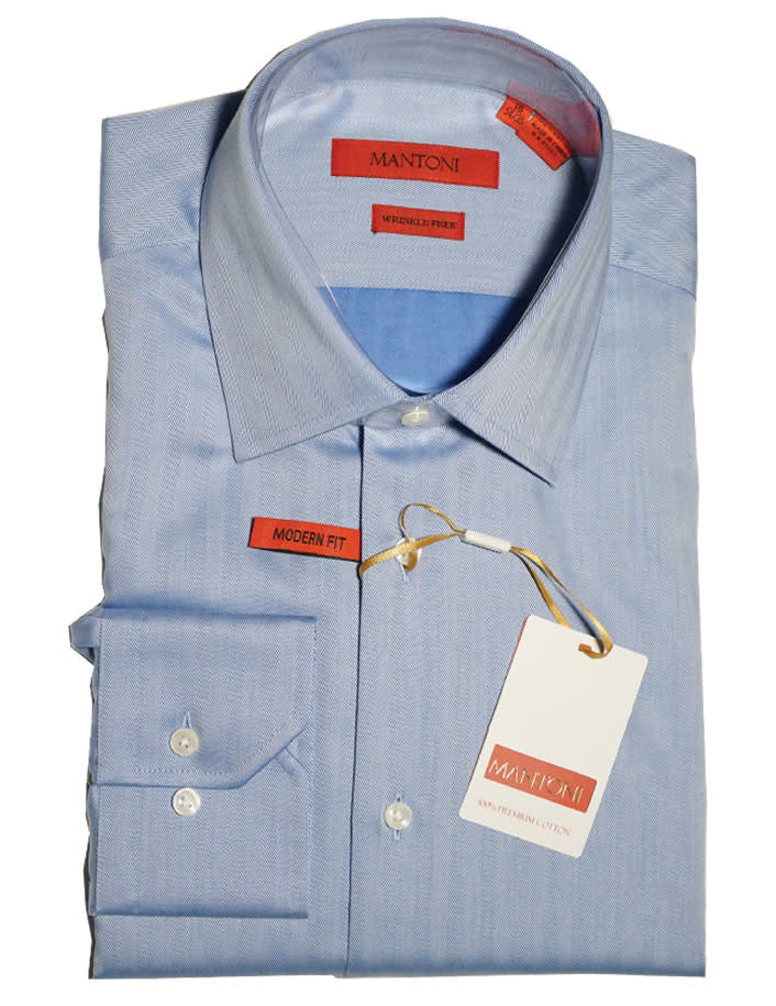 Mantoni - Modern Fit Dress Shirt