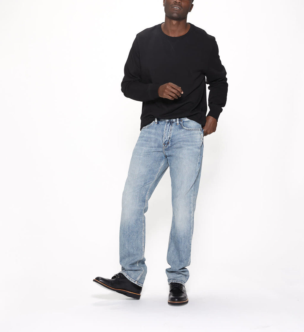 Silver Grayson Easy Fit Jeans