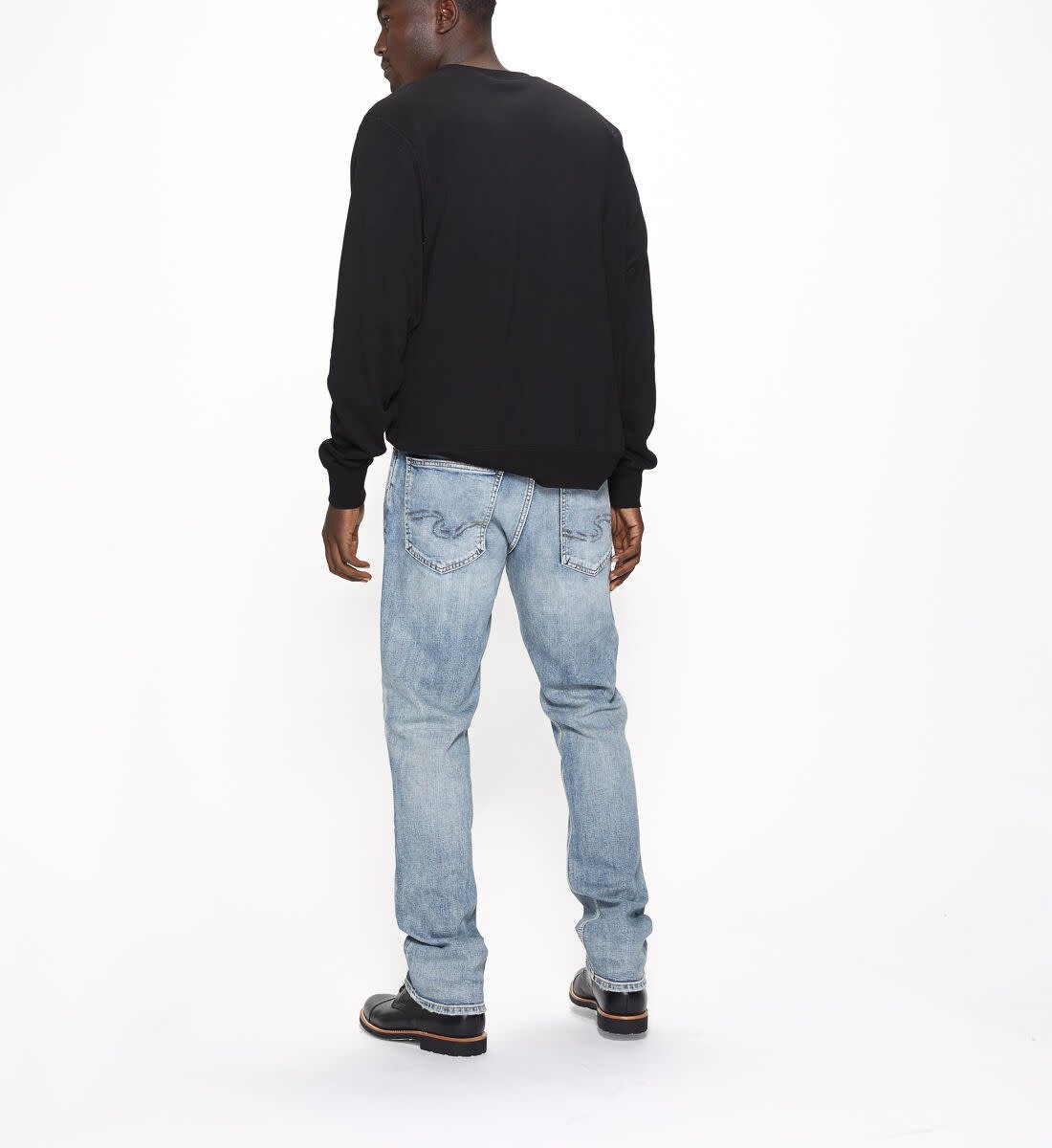 Silver Grayson Easy Fit Jeans
