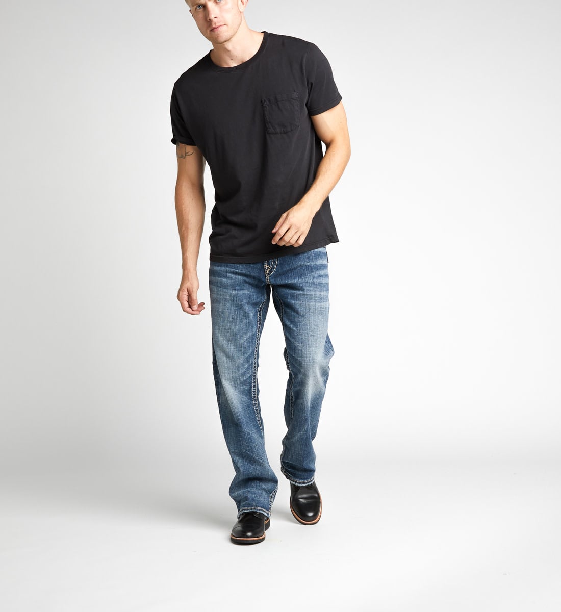 Silver Zac Relaxed Straight Leg Jeans