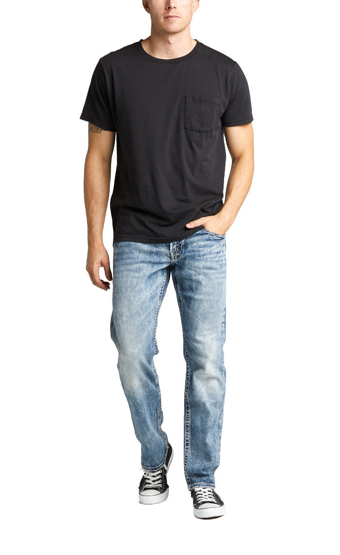 Silver Eddie Relaxed Tapered Jean