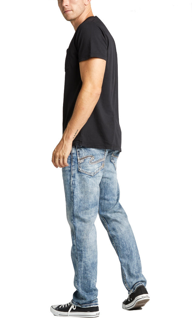 Silver Eddie Relaxed Tapered Jean