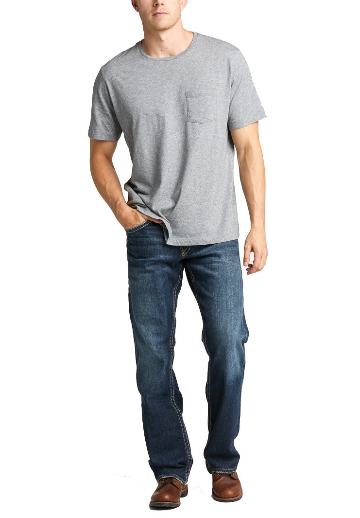 Silver Zac Relaxed Straight Leg Jeans