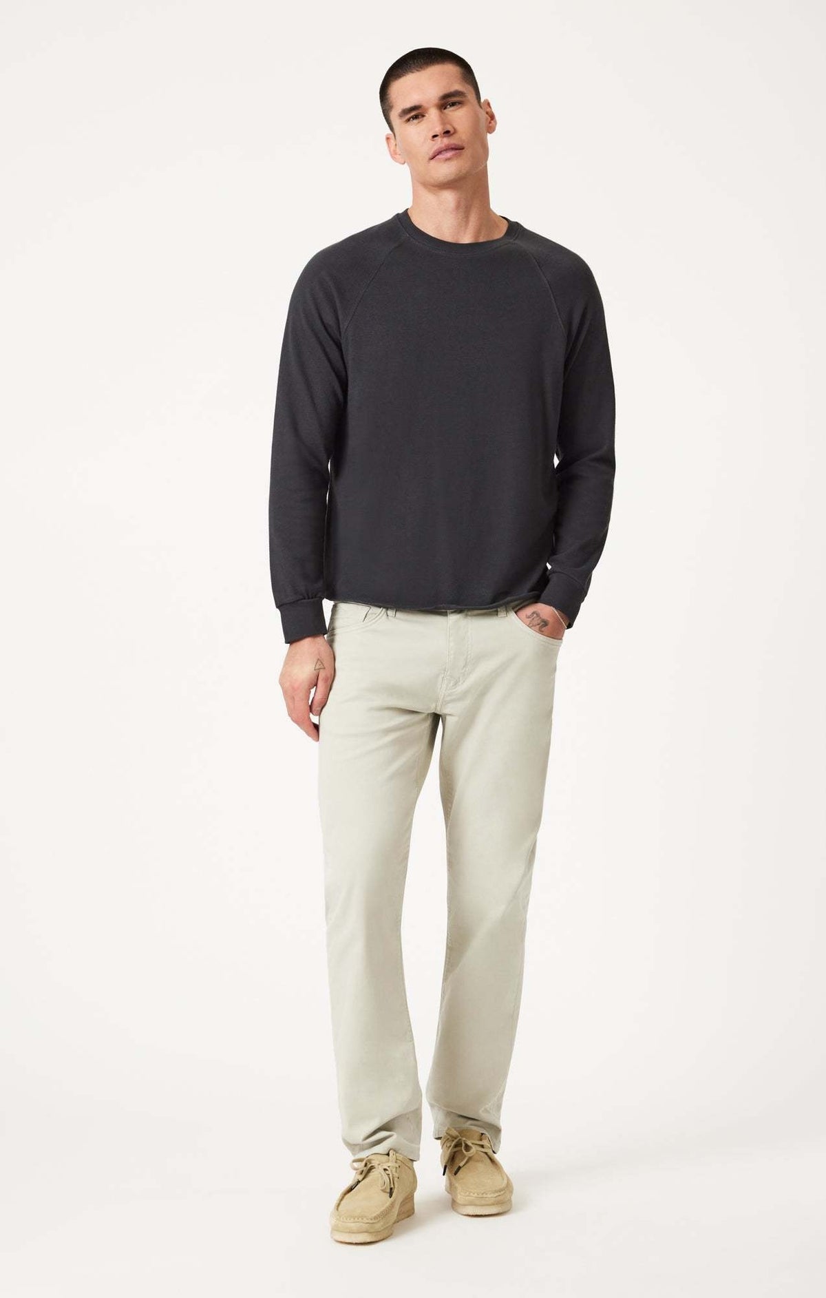 Mavi Mint Zach Straight Leg Twill Pants