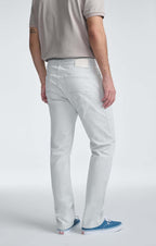 Mavi Ivory Zach Straight Leg Twill Pants