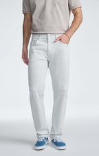 Mavi Ivory Zach Straight Leg Twill Pants