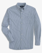 Southern Tide Micro Gingham brrr Intercoastal Sport Shirt