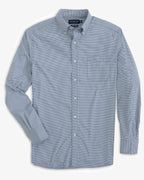 Southern Tide Micro Gingham brrr Intercoastal Sport Shirt
