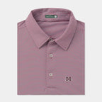 GenTeal Apparel Mississippi State Club Pinstripe Performance Polo