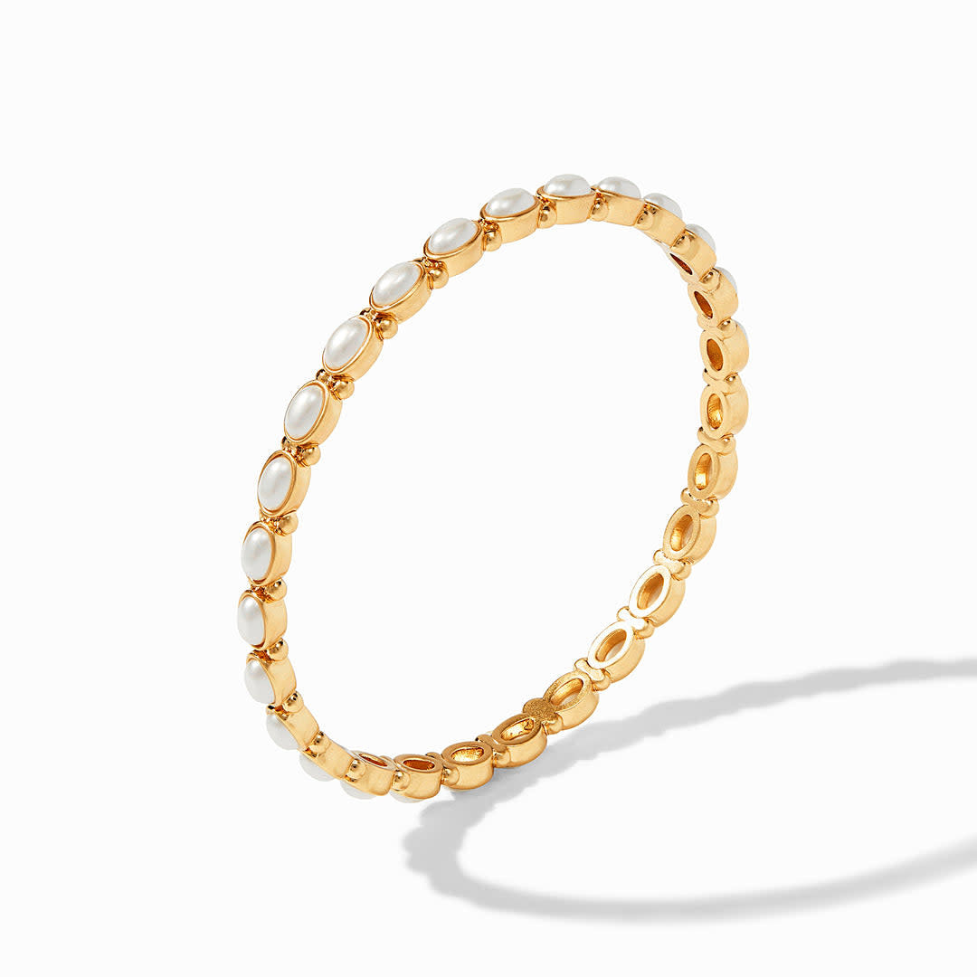 Julie Vos Mykonos Gold Bangle