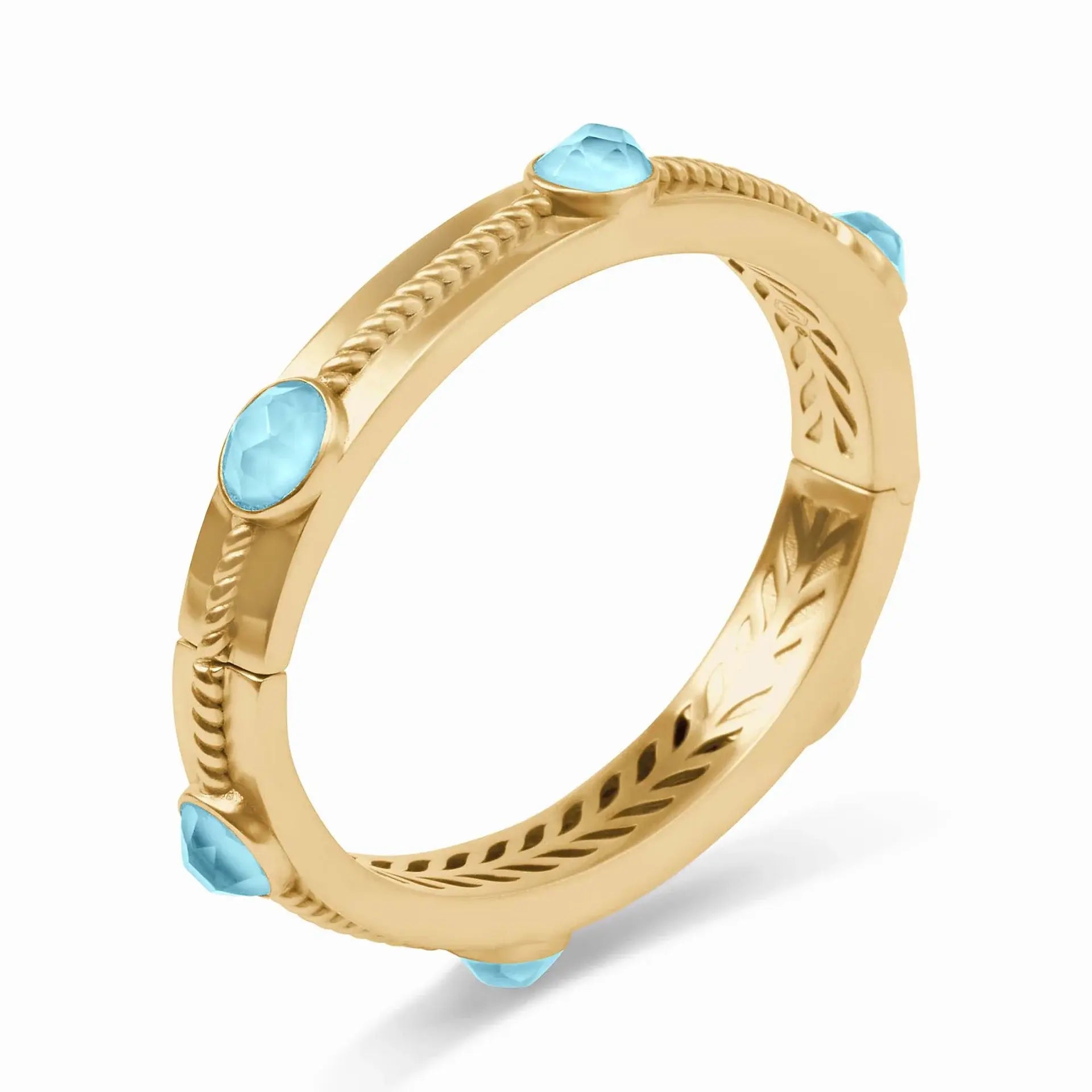 Julie Vos Nassau Stone Hinge Bangle