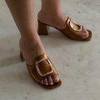 Naked Feet Cupel Heeled Sandals