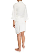 PJ Harlow Shala Satin Trim Robe With Pockets