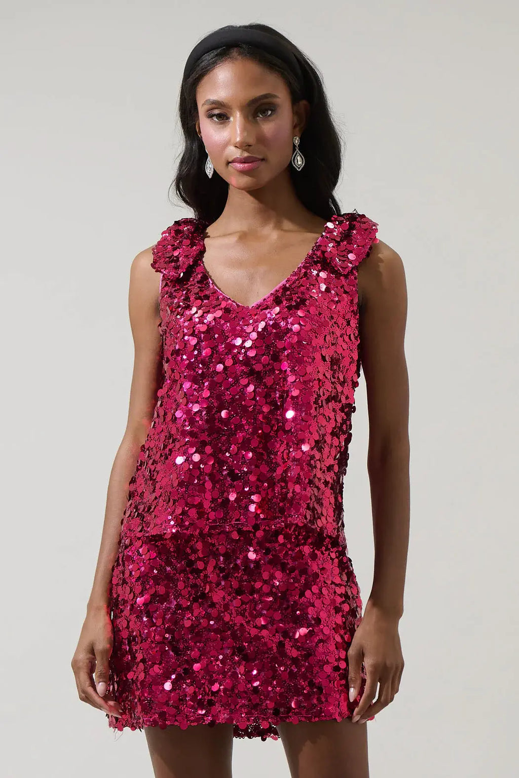 Sugarlips Cressida Sequn Sleeveless Top