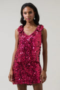 Sugarlips Cressida Sequn Sleeveless Top