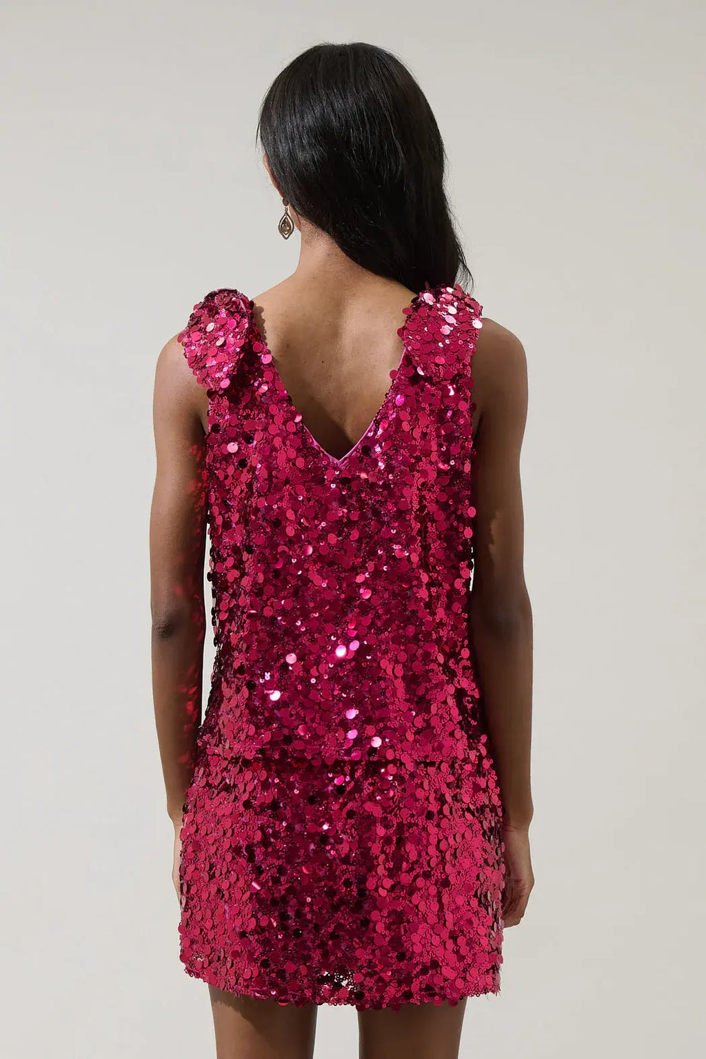 Sugarlips Cressida Sequn Sleeveless Top