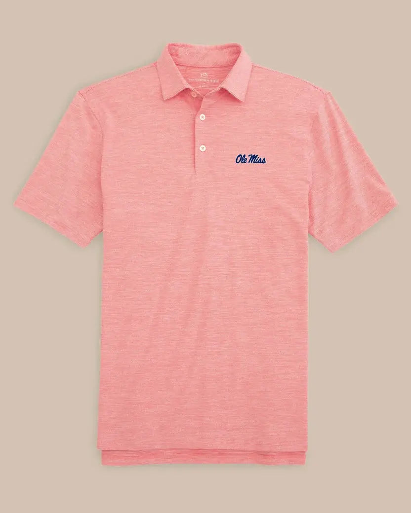 Southern Tide Ole Miss Driver Spacedye Polo Shirt