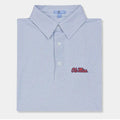 GenTeal Apparel Ole Miss Baseball brrr Printed Performance Polo