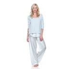 PJ Harlow Jolie Drawstring Satin Pant