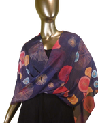 Cocoon House Frida Silk Infinity Poncho