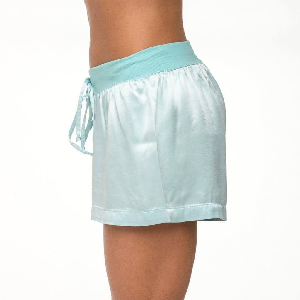 PJ Harlow Mikel Drawstring Satin Boxer Short