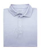 Coastal Cotton Print Performance Polo