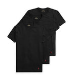 Polo Ralph Lauren NCCNP3 Classic Fit 100% Cotton Crew T-Shirt - 3 Pack