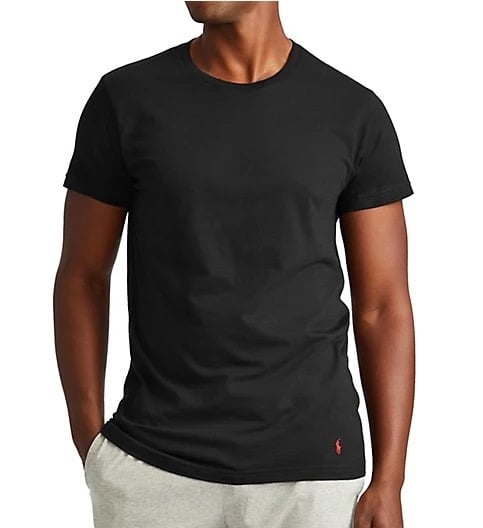 Polo Ralph Lauren NCCNP3 Classic Fit 100% Cotton Crew T-Shirt - 3 Pack