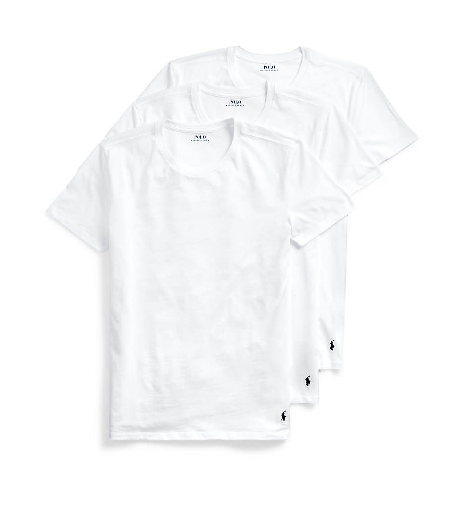 Polo Ralph Lauren 3 Pack Big & Tall Man Classic Fit Cotton Crew T-Shirts