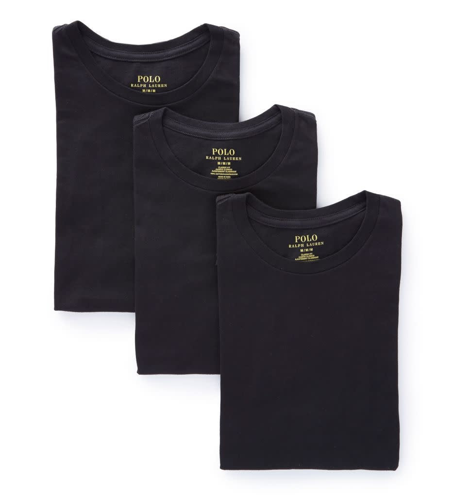Polo 3pk Solid Classic Crew T-shirts