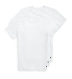 Polo Stretch Slim Fit Crew T-Shirts - 3 Pack