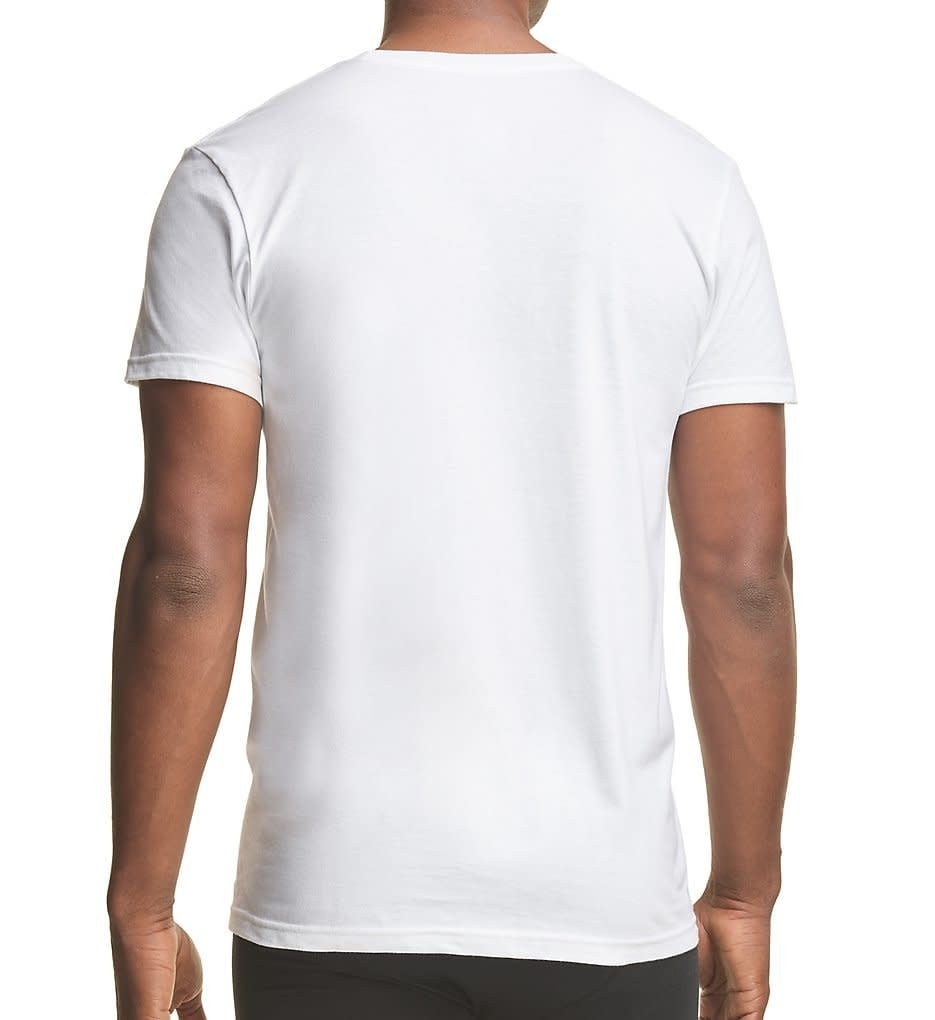 Polo 3 Pack Big & Tall Man Stretch Classic Fit Crew T-Shirts