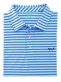 Coastal Cotton Stripe Performance Polo