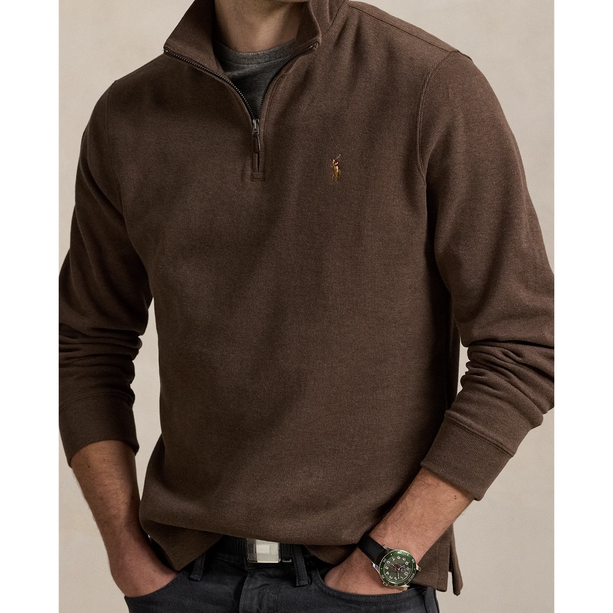 Long Sleeve Estate Knit Pullover