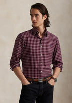 PRL Long-Sleeve Performance Oxford Sport Shirt - Plaid