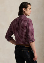 PRL Long-Sleeve Performance Oxford Sport Shirt - Plaid