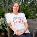 Royal Standard Don't Make Me Call Santa V-Neck Heathered T-Shirt