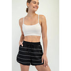 Rae Mode Modal Poly Stripe Short