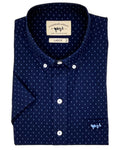 Coastal Cotton Short Sleeve Print Performance Sports Shirt