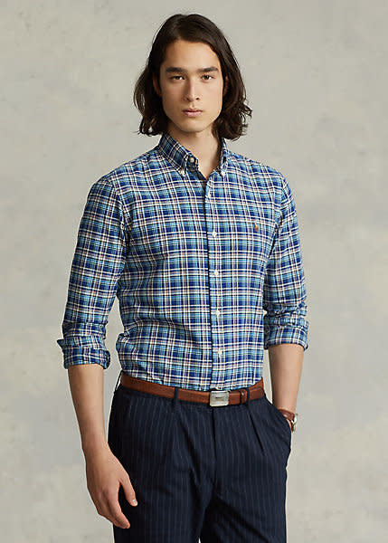Plaid Oxford Shirt
