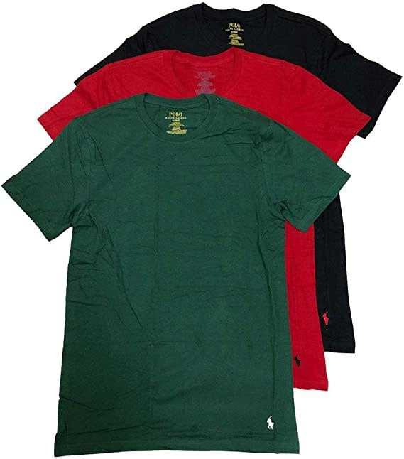 Polo Ralph Lauren 3pk Multi Crew T-Shirts