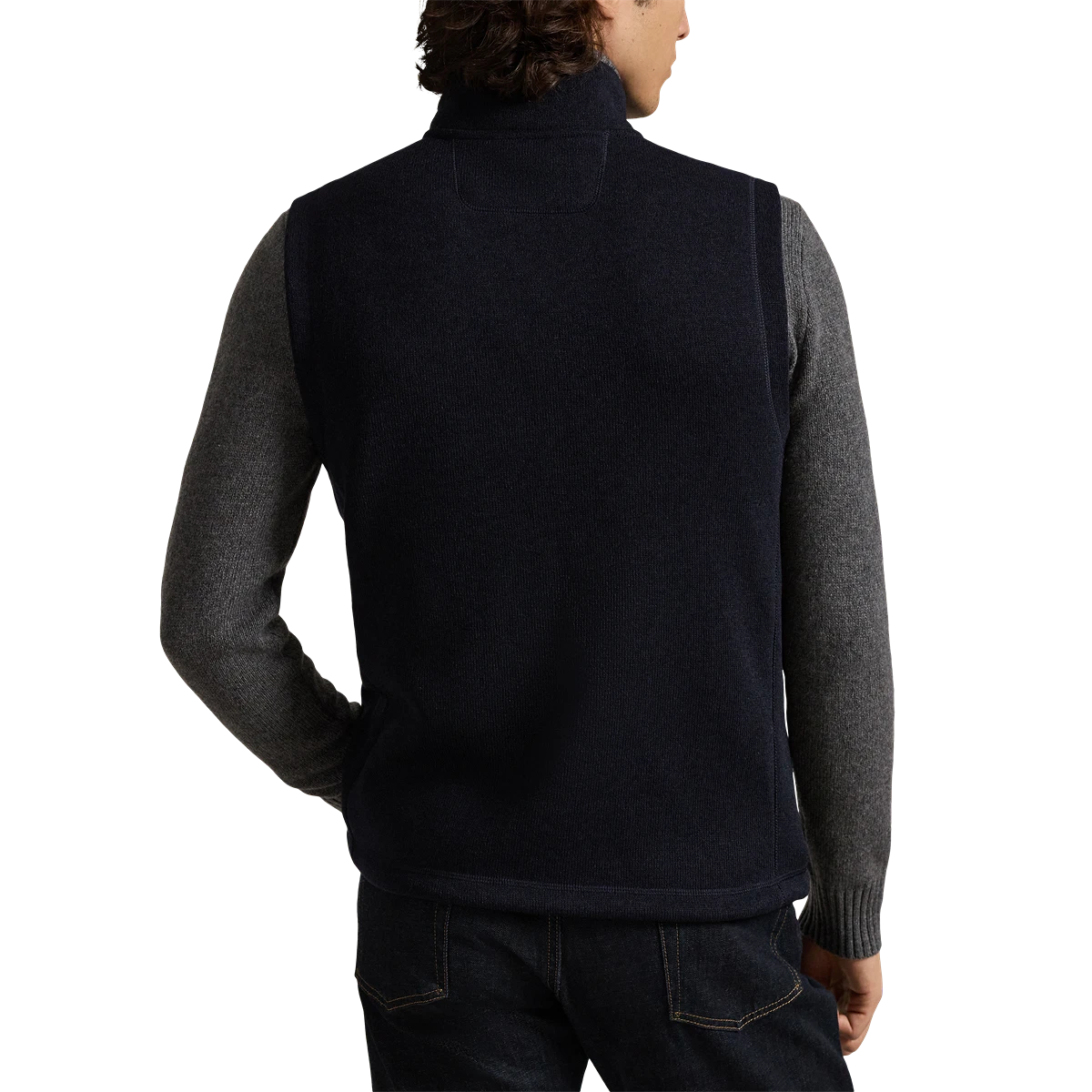 Recycled Sweater Fleece Full-Zip Vest