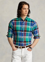 Plaid Oxford Shirt