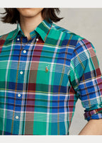 Plaid Oxford Shirt