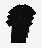 Polo  Slim Fit Cotton Solid Classic Crew T-shirts - 3 Pack