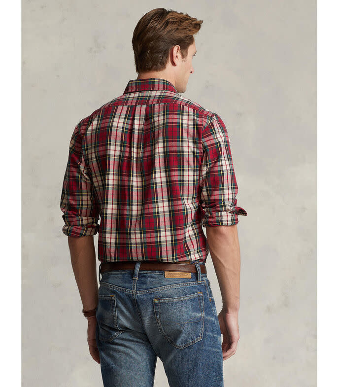Plaid Oxford Shirt