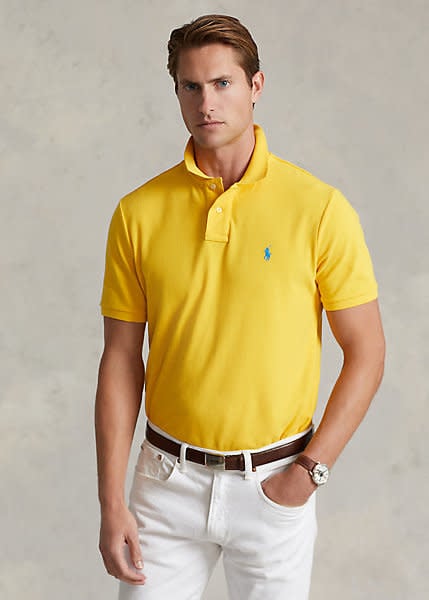 PRL Mesh Cotton Knit Polo Classic