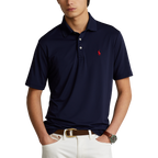 PRL Recycled Airflow Solid Knit Polo Shirt